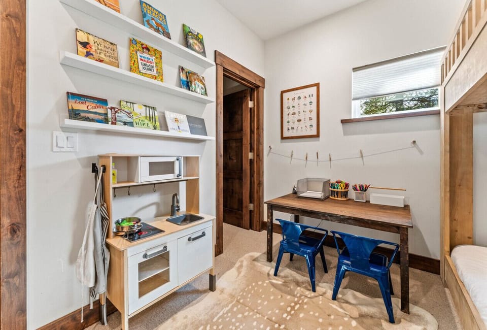 Kids room with activities