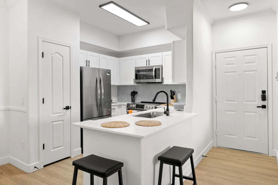 Fully equipped kitchen