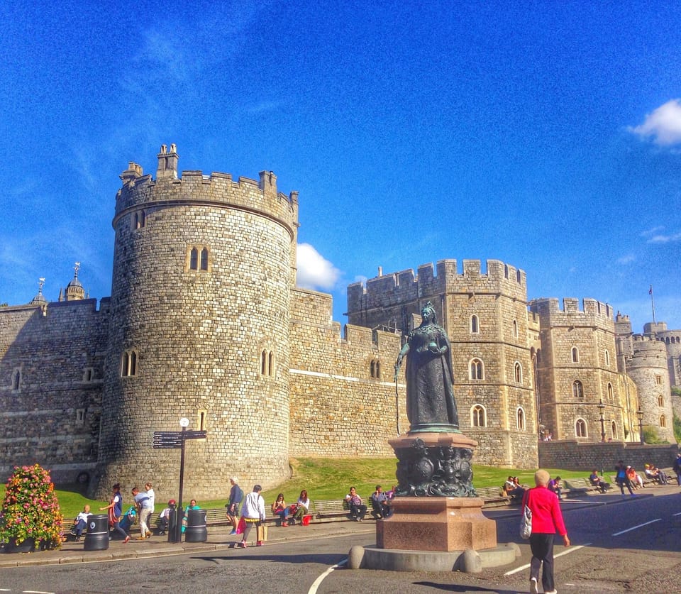 Windsor Castle is a short walk away