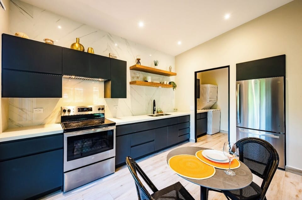 Kitchen + Laundry and storage