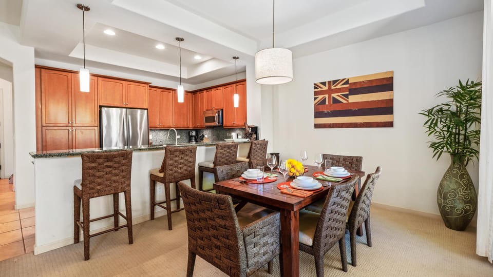 Formal dining area