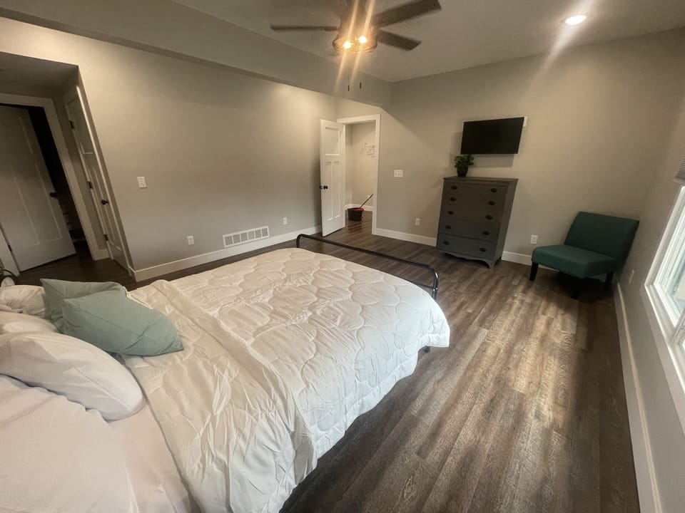 Bedroom #3 with Roku TV