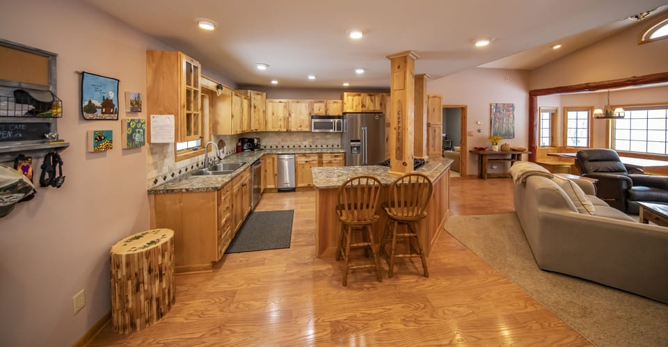 Spacious Kitchen Area