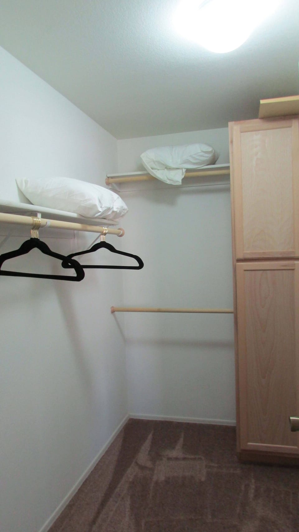 Master walk in closet