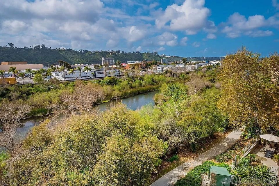 San Diego River Trail is perfect for walking, jogging, or biking
