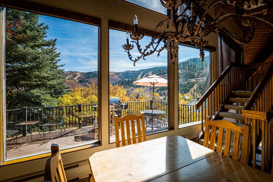 Resort Views from the dining area