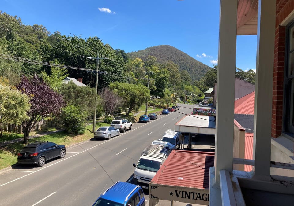 Front Balcony Views of Mt Little Joe