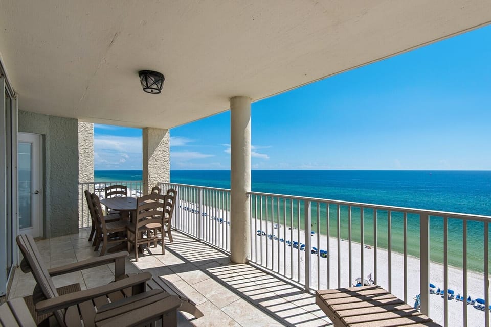 Private balcony