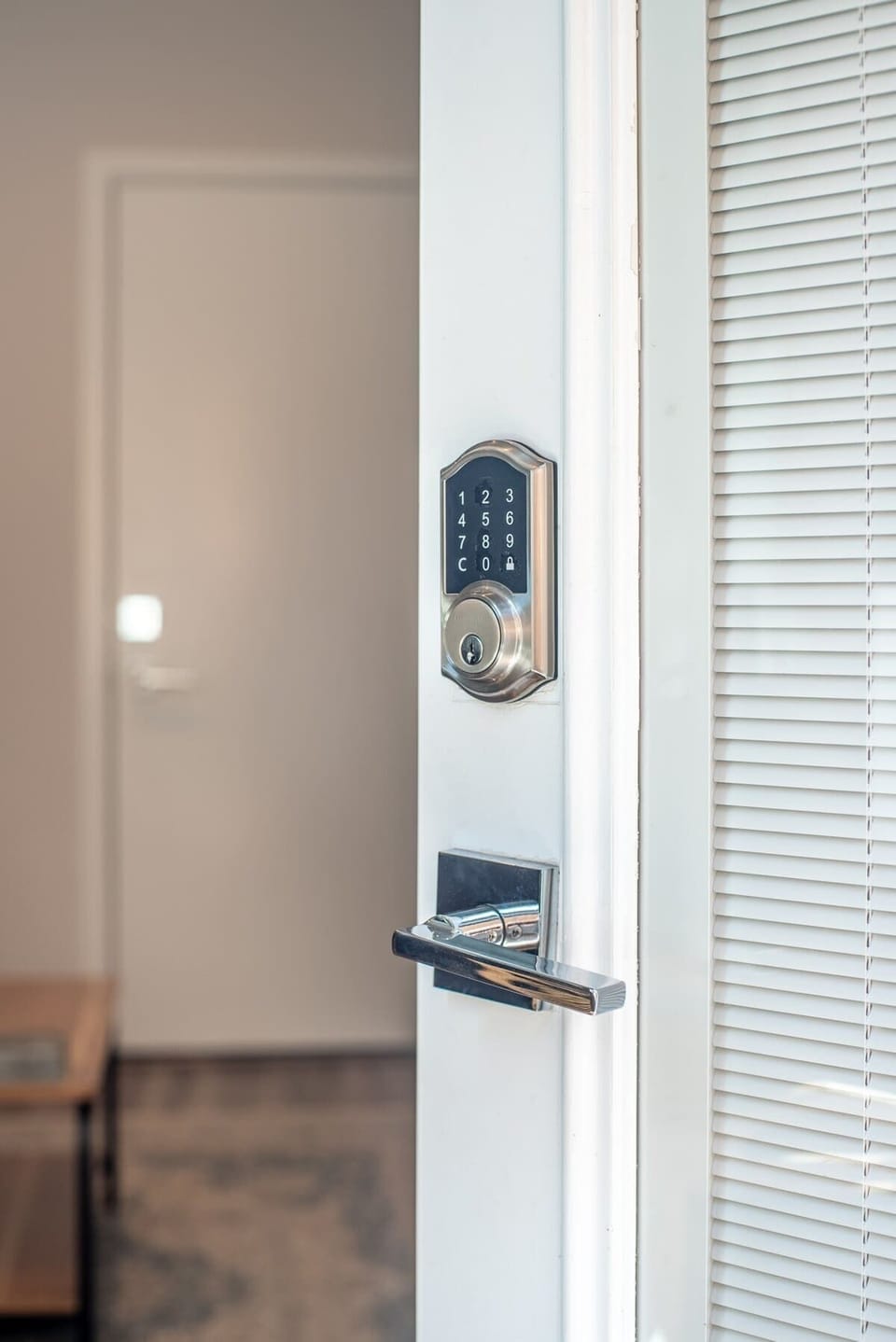 Keyless entry! We send you a code a few hours before your check in time.