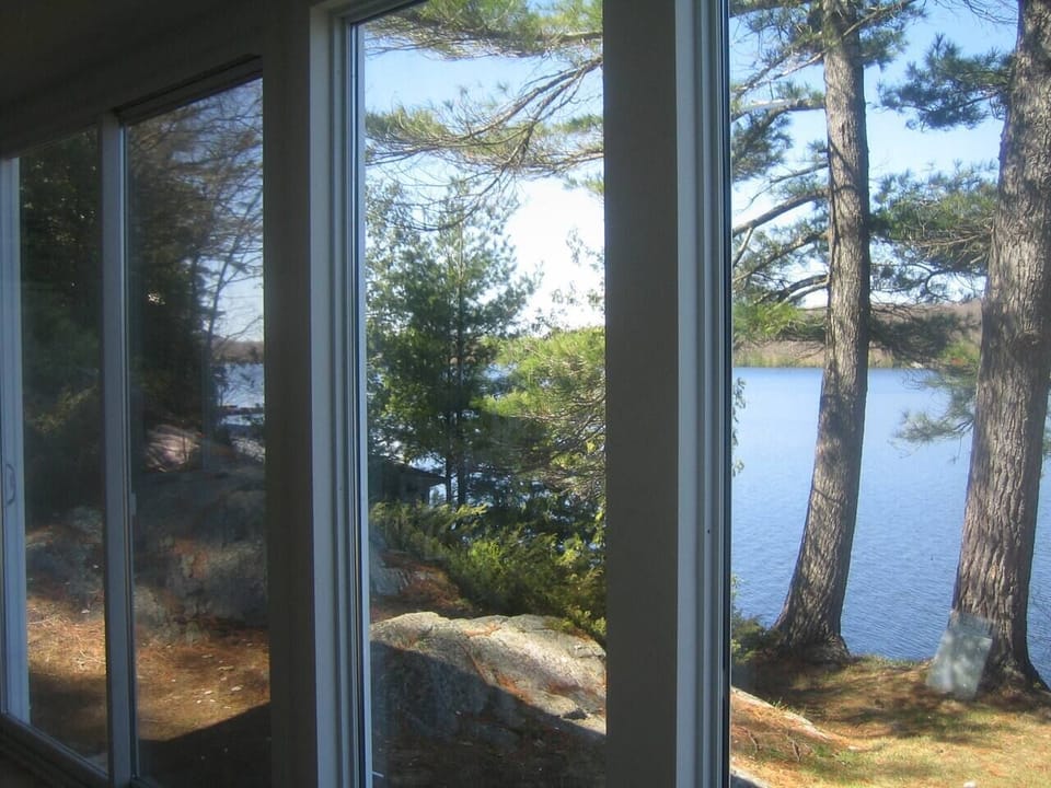view from living room 