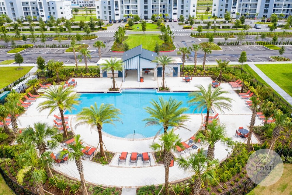 Pool by the Apartment! #Disney #Parks #StoreyLake #Apartment #Vacation #Rental #Kissimmee #Orlando