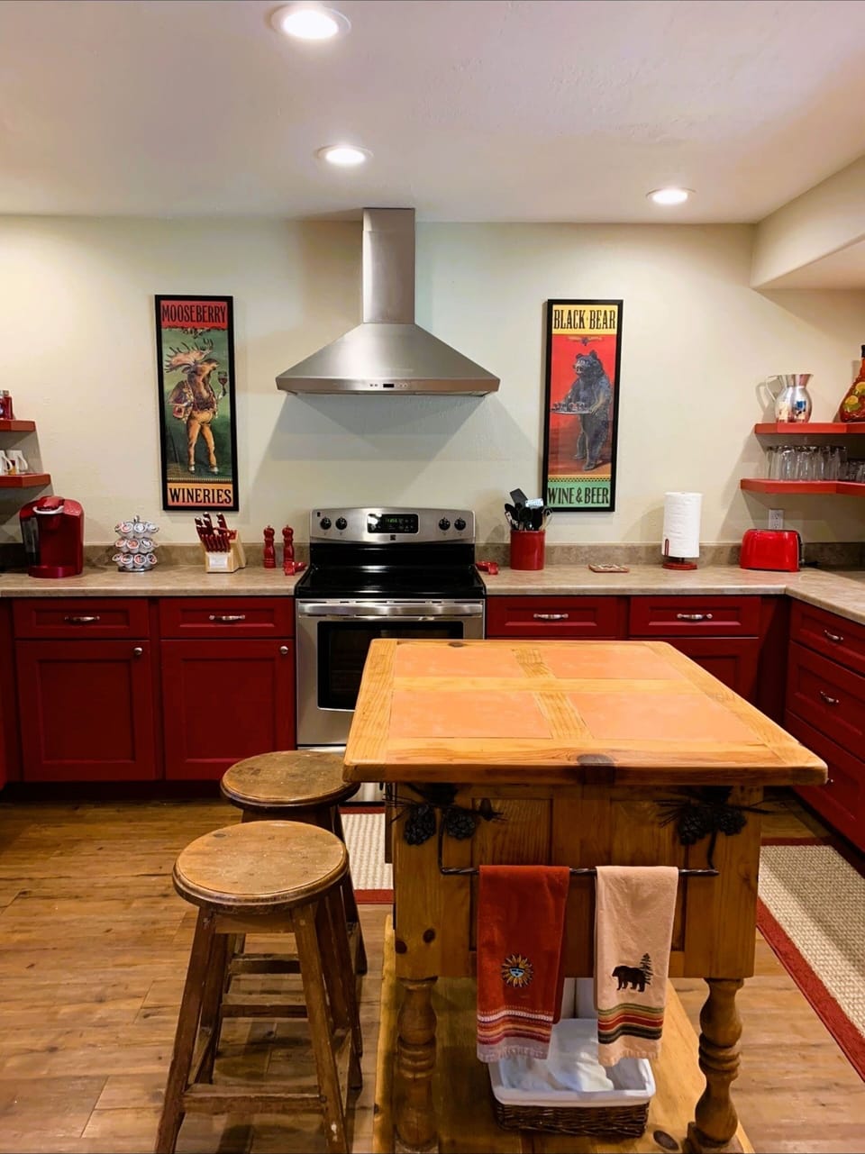 Kitchen Located on Main Floor