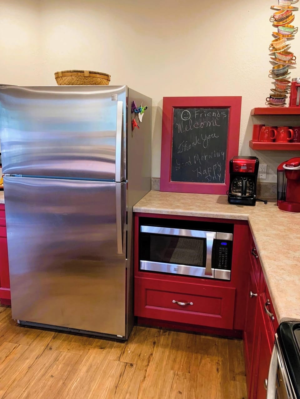 Coffee Bar with second Coffee Pot