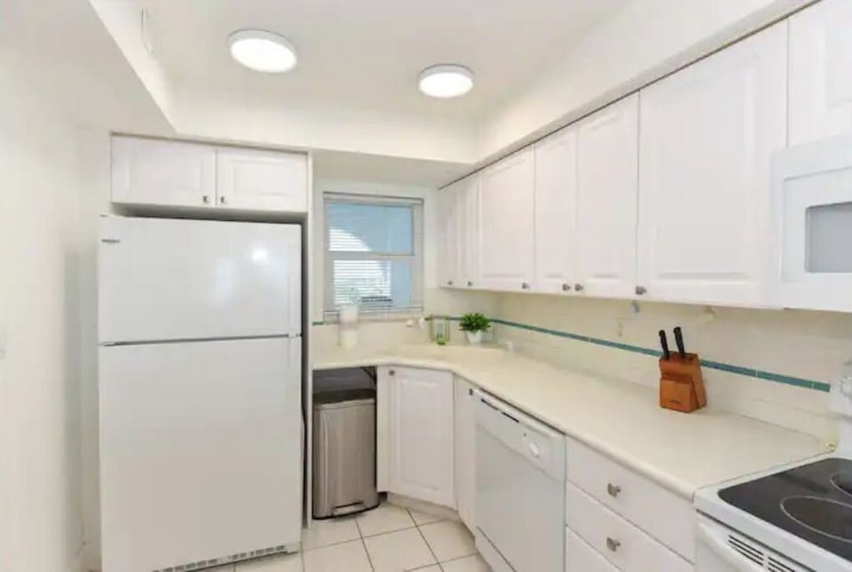 This kitchen window looks out over the  Dunlawton Bridge and the Halifax river