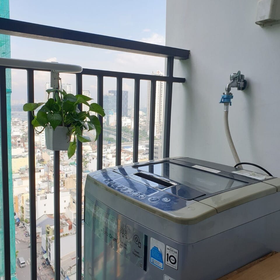 Balcony & washing machine