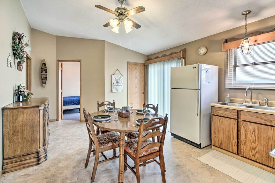 Dining Area | 1 Step Required From 1st Floor | Dishware & Flatware