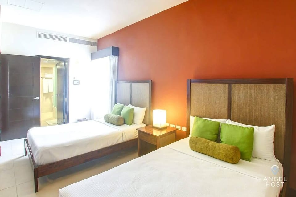 Two comfy double beds to sleep up to 4