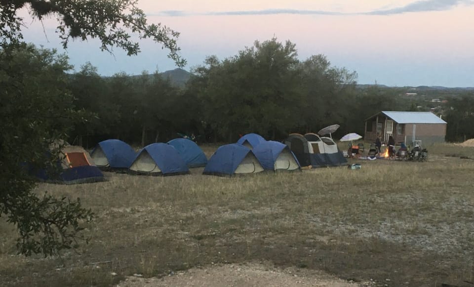 Bringing a tent? With advance notice, campers can tag along @ $10 a person.