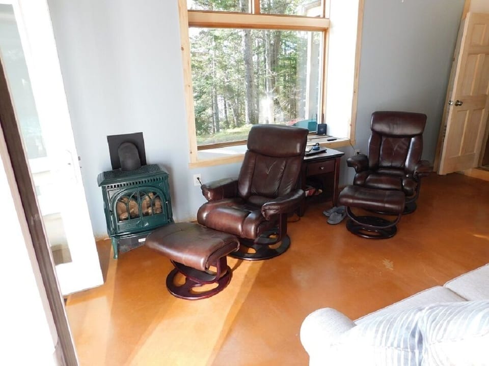 Reclining chairs in living room