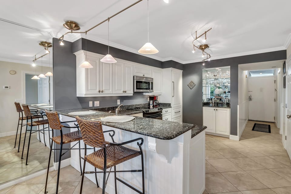 Enjoy a clean and comfortable space when you get back from a long day at the beach.