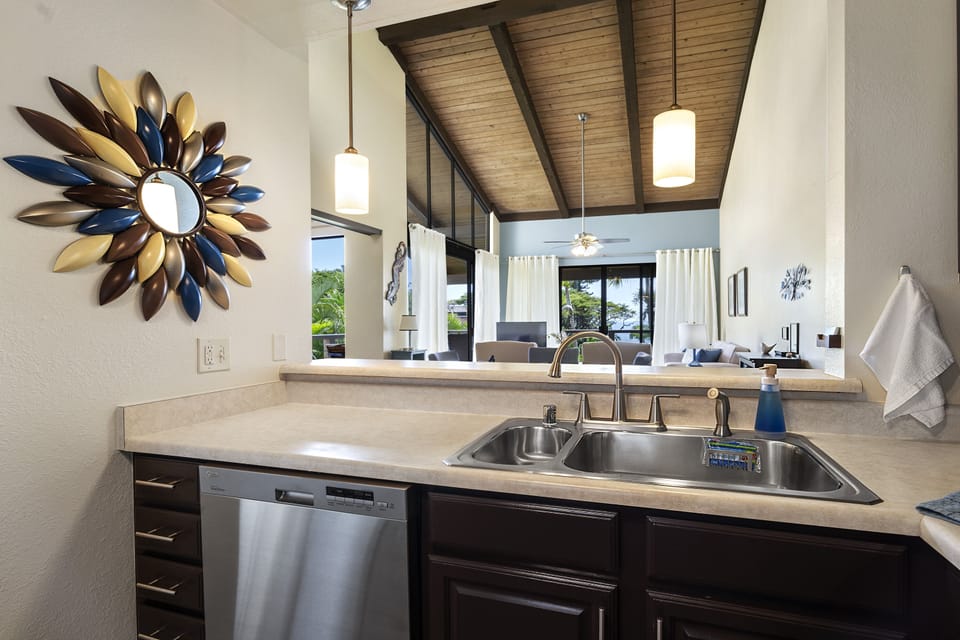 Kitchen & Living Room
