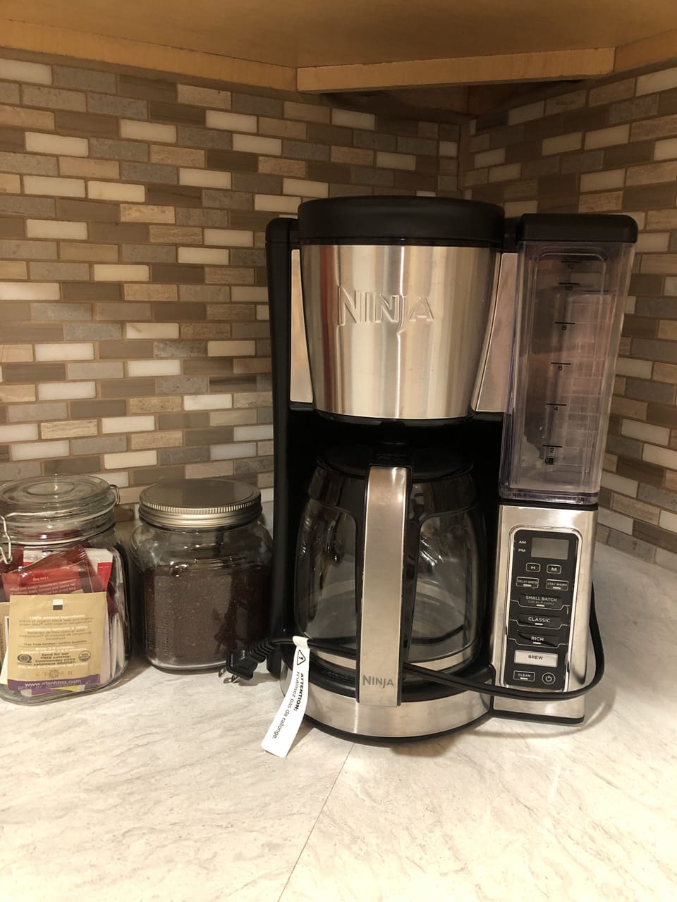 Coffee & assortment of tea for your use