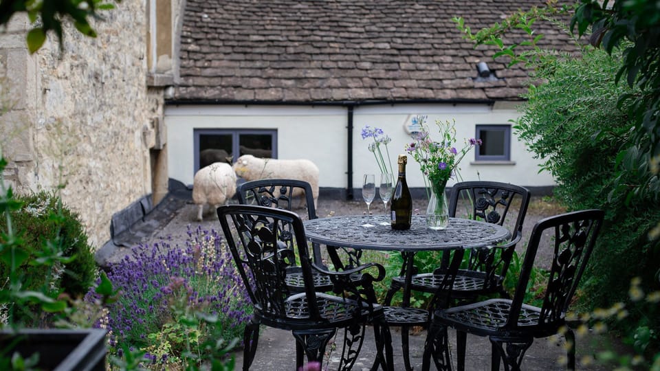 Step outside to enjoy the cottage's surroundings