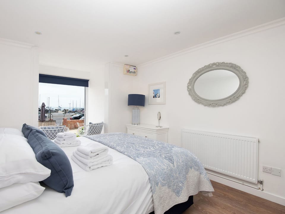 Double bedroom | Coast View Apartment, Lyme Regis