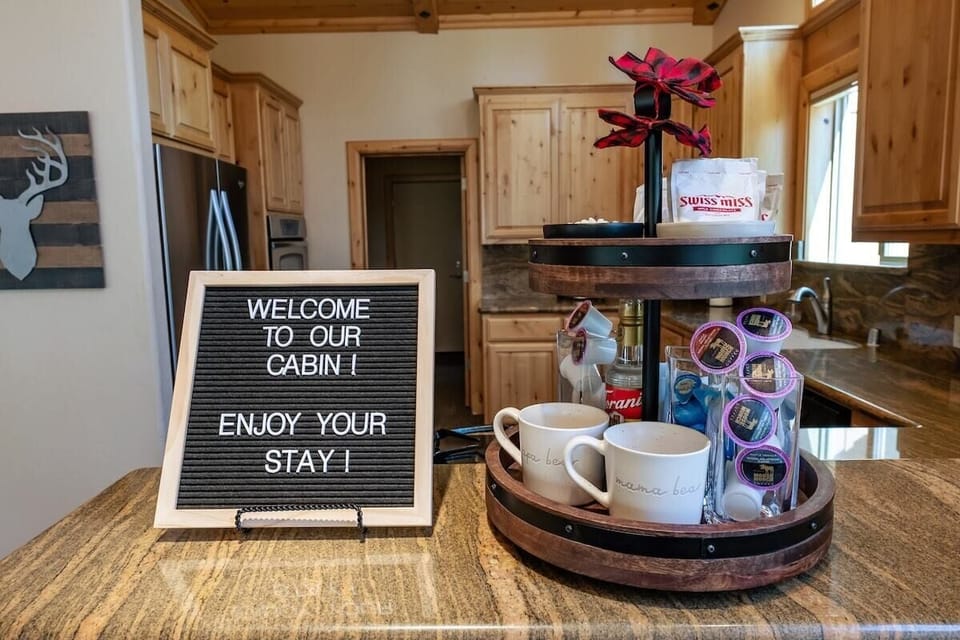 Stay awhile! Just bring your food! We have you covered on everything else.