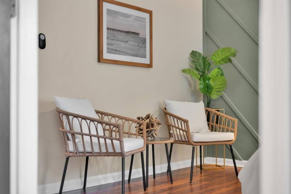 seating area to enjoy your morning coffee or relax