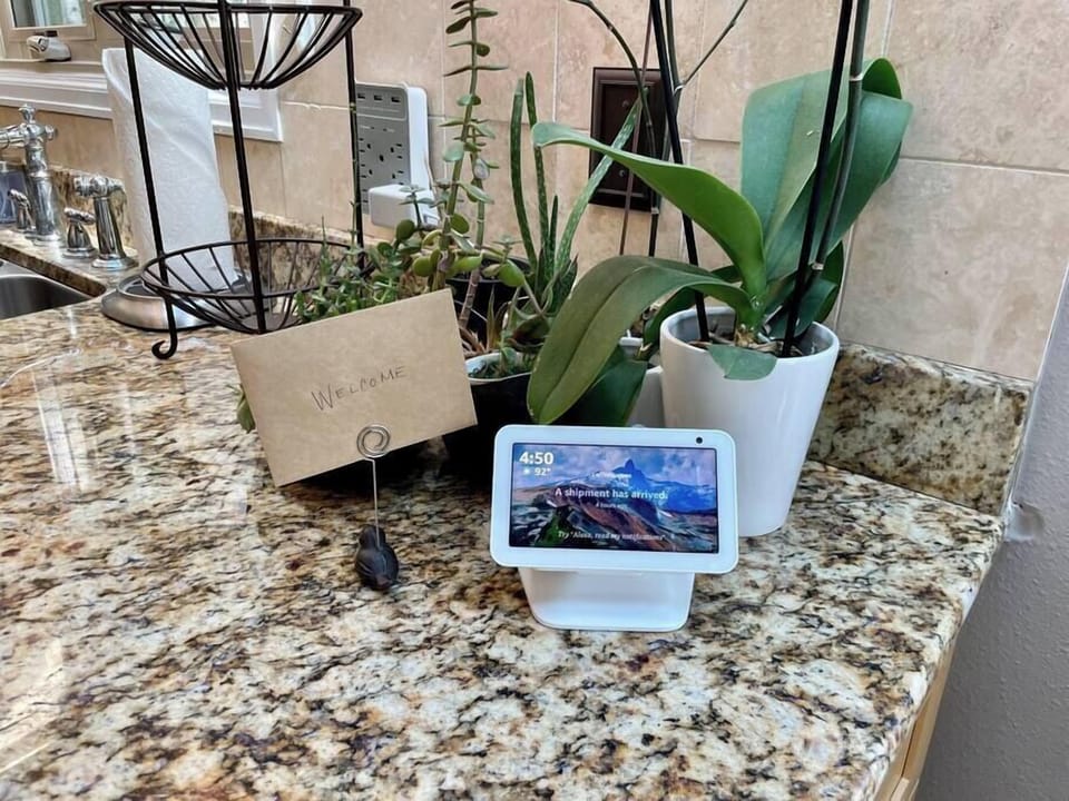 Smart Home Features - Alexa makes it easy to enjoy music and hands-free convenience throughout your stay.