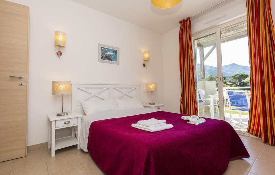 Drift off to sleep in the plush beds. Bedding configurations vary.