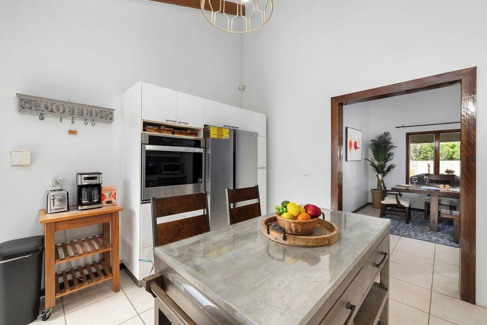 Designed for effortless living and entertaining! From the fully equipped kitchen with modern appliances to the open flow into the dining area, everything you need for a fantastic stay is right here.
