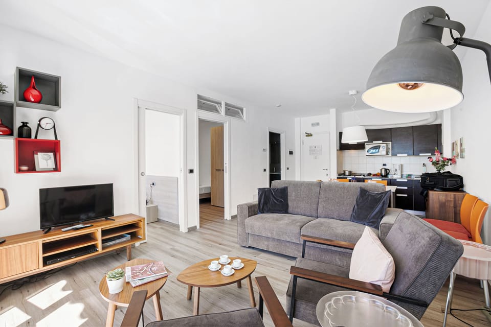 Living and dining room