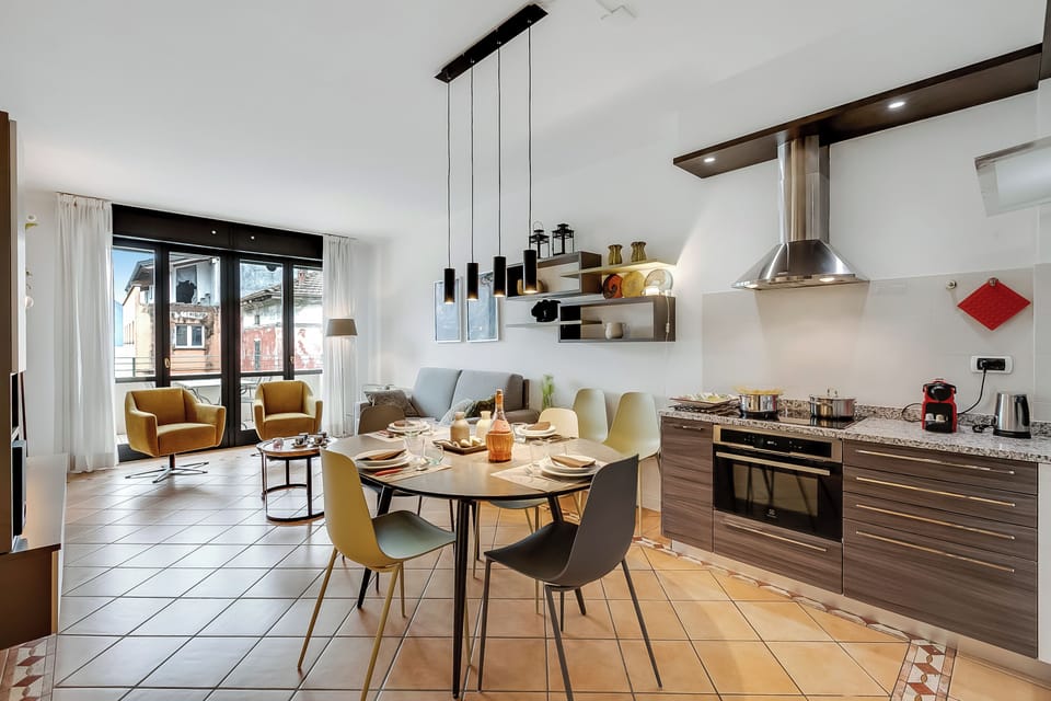 Kitchen and dining area