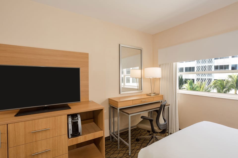 Television and work space
