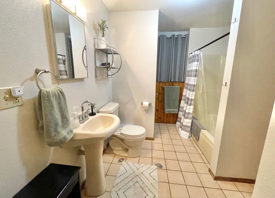 2nd bathroom on lower level. 
