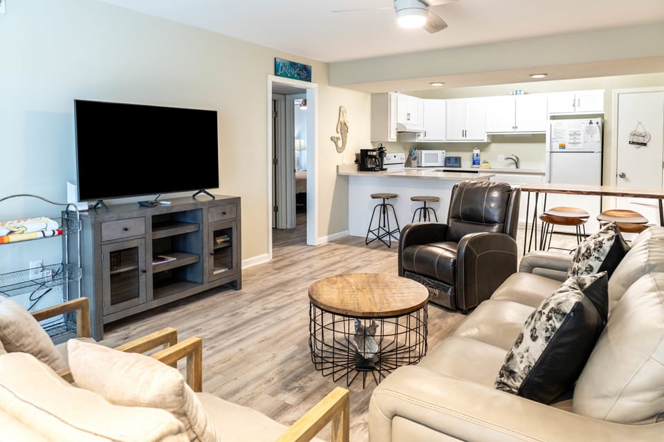 Open concept living room 