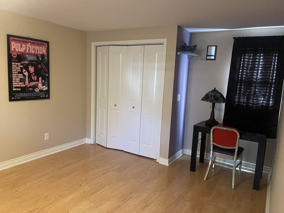 Large upstairs bedroom.