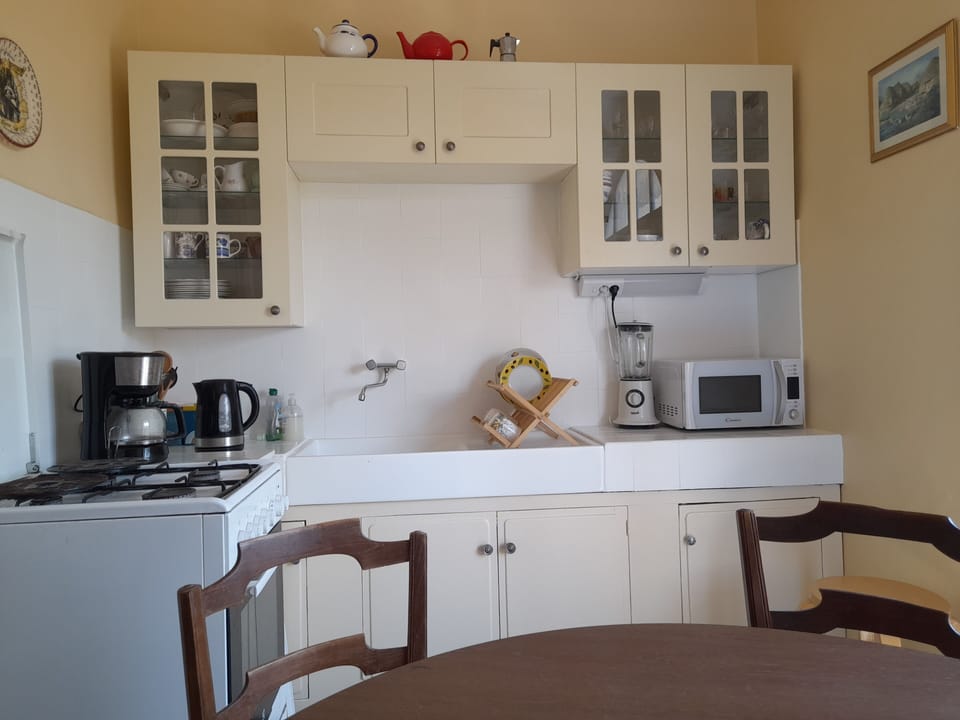 Kitchen with table to seat 4 or 5.