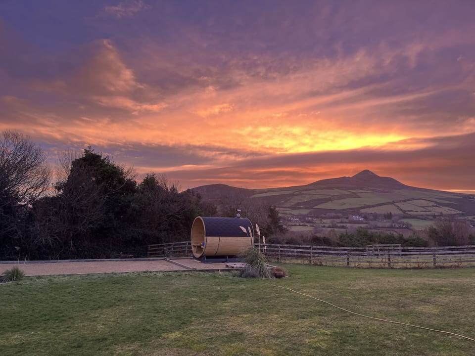 Sunrise from the terrace