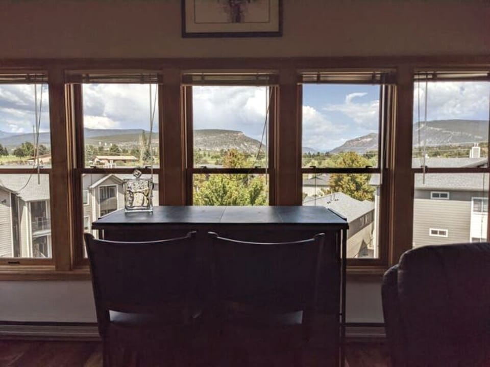 View from living room
