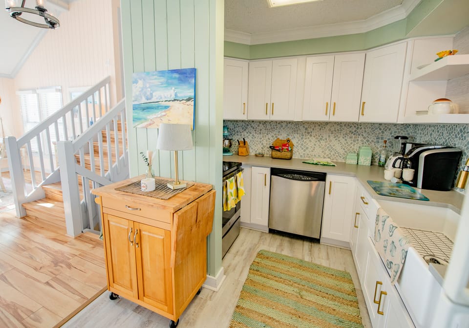Remodeled kitchen 