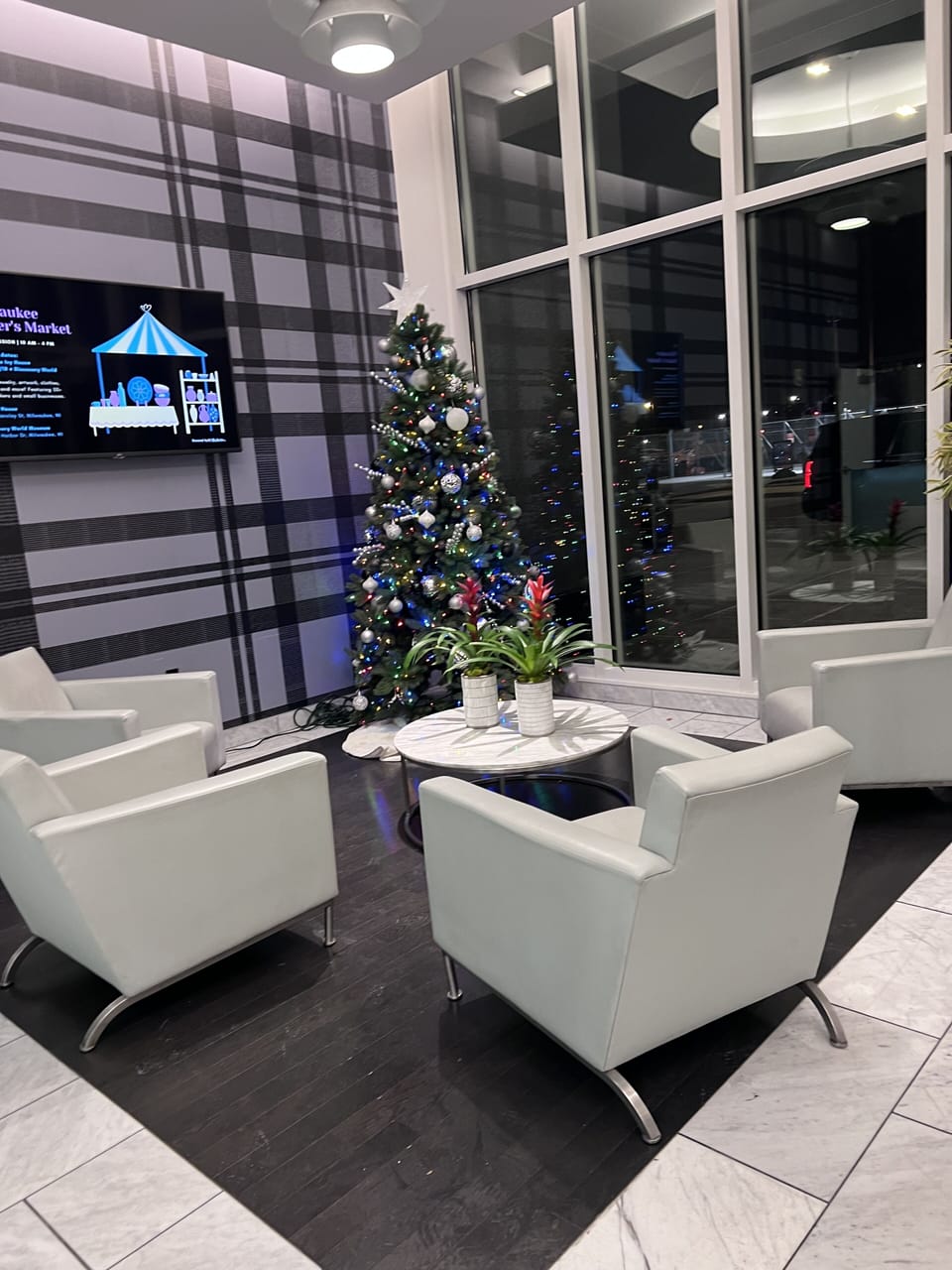 Lobby waiting area