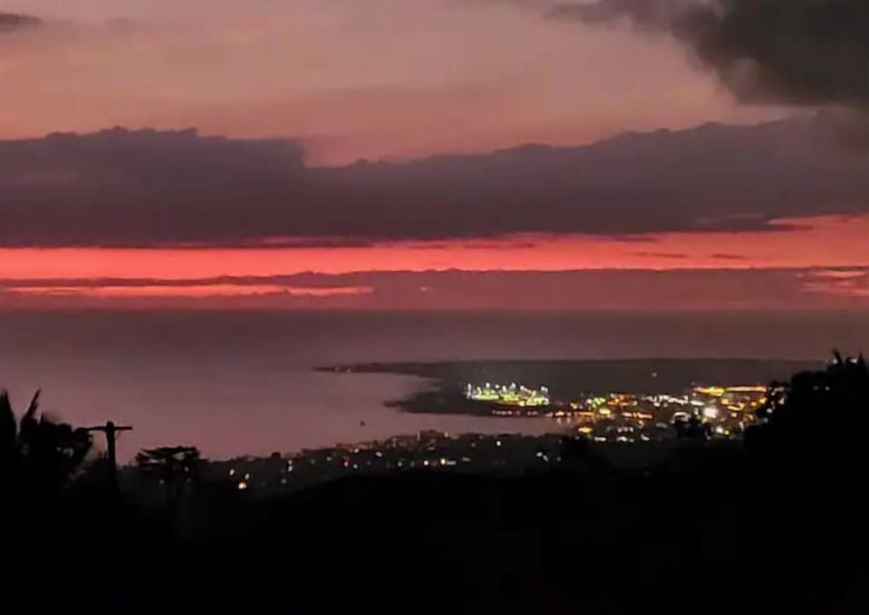 One of almost daily sunsets you'll see from the lanai.