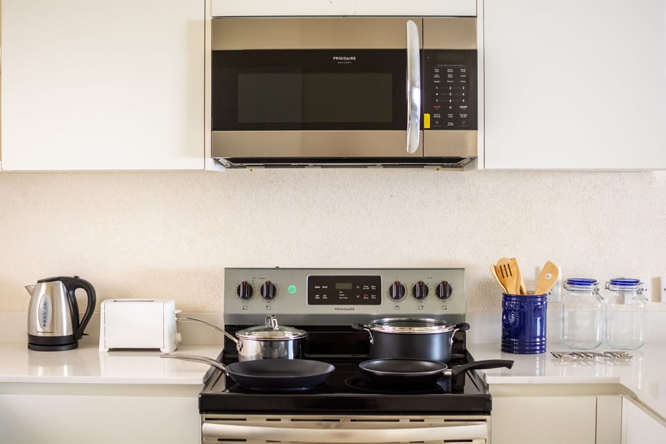 Well equipped kitchen!
