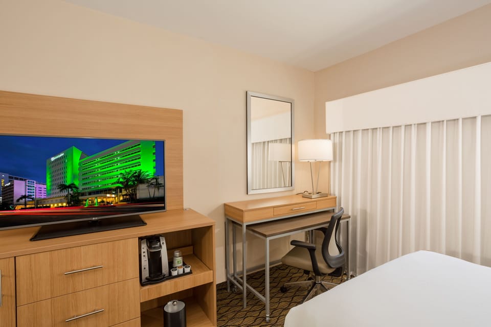 Television and work space