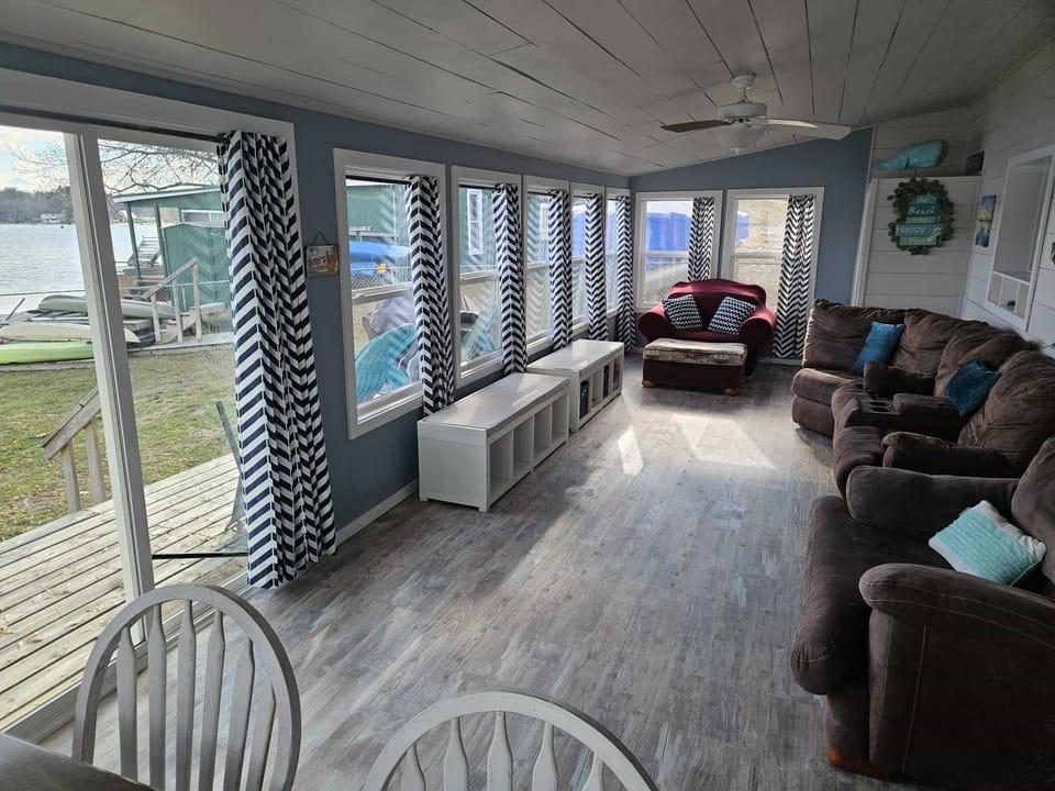 New sunroom flooring installed Nov 2025!