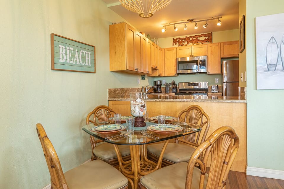 The perfect place to linger over breakfast and plan beach days