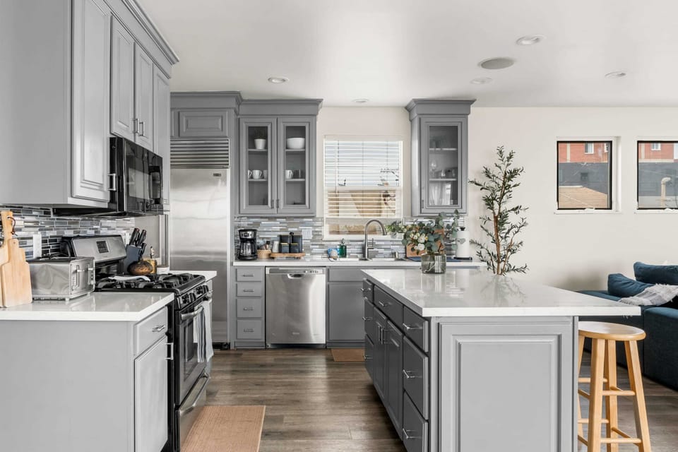 Whip up culinary delights in our fully equipped kitchen, complete with modern appliances and everything you need for a delicious stay!